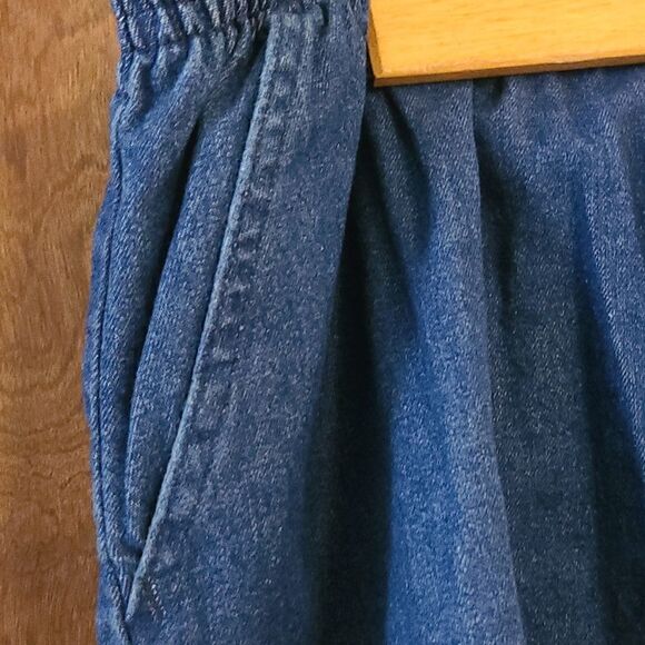 CHIC Ladies Blue Jean Shorts Size 22 W - Picture 3 of 5